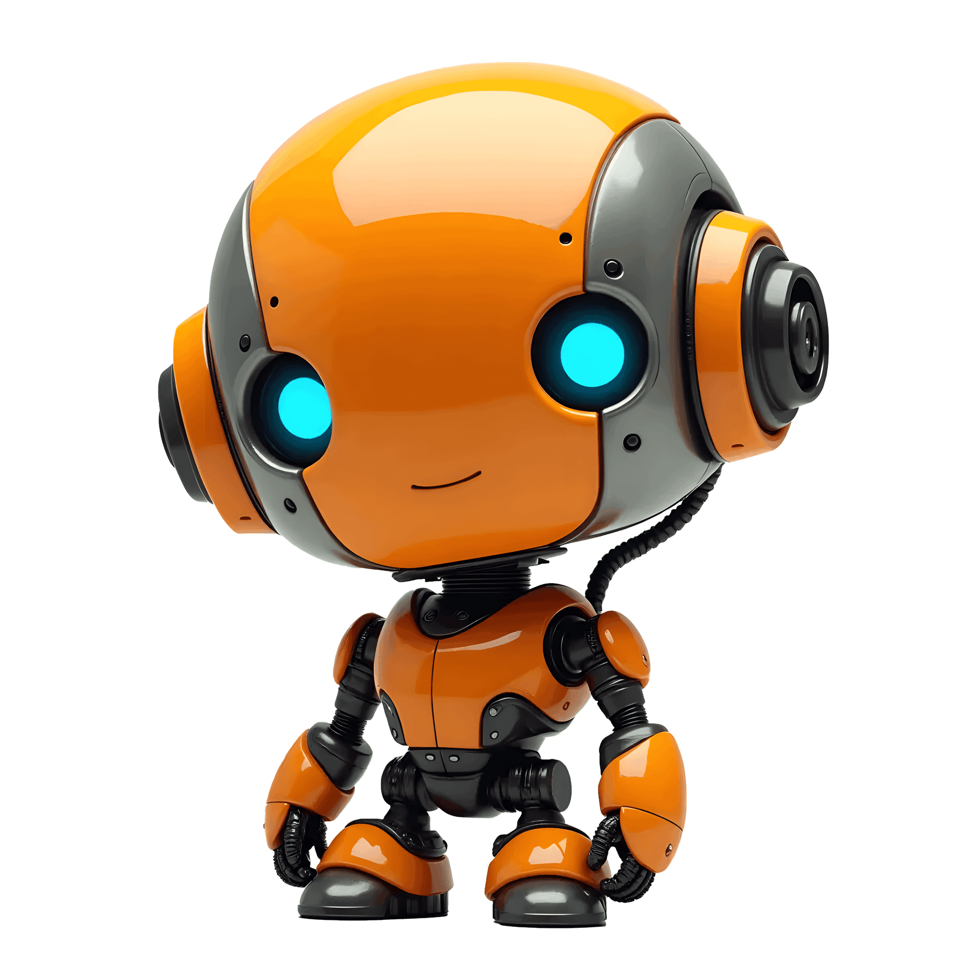 Futuristic AI Robot Assistant